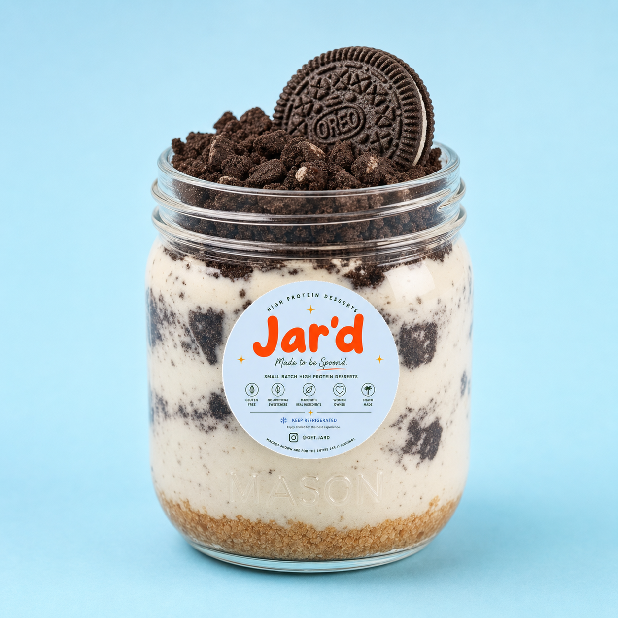 Oreo Cheesecake Jar
